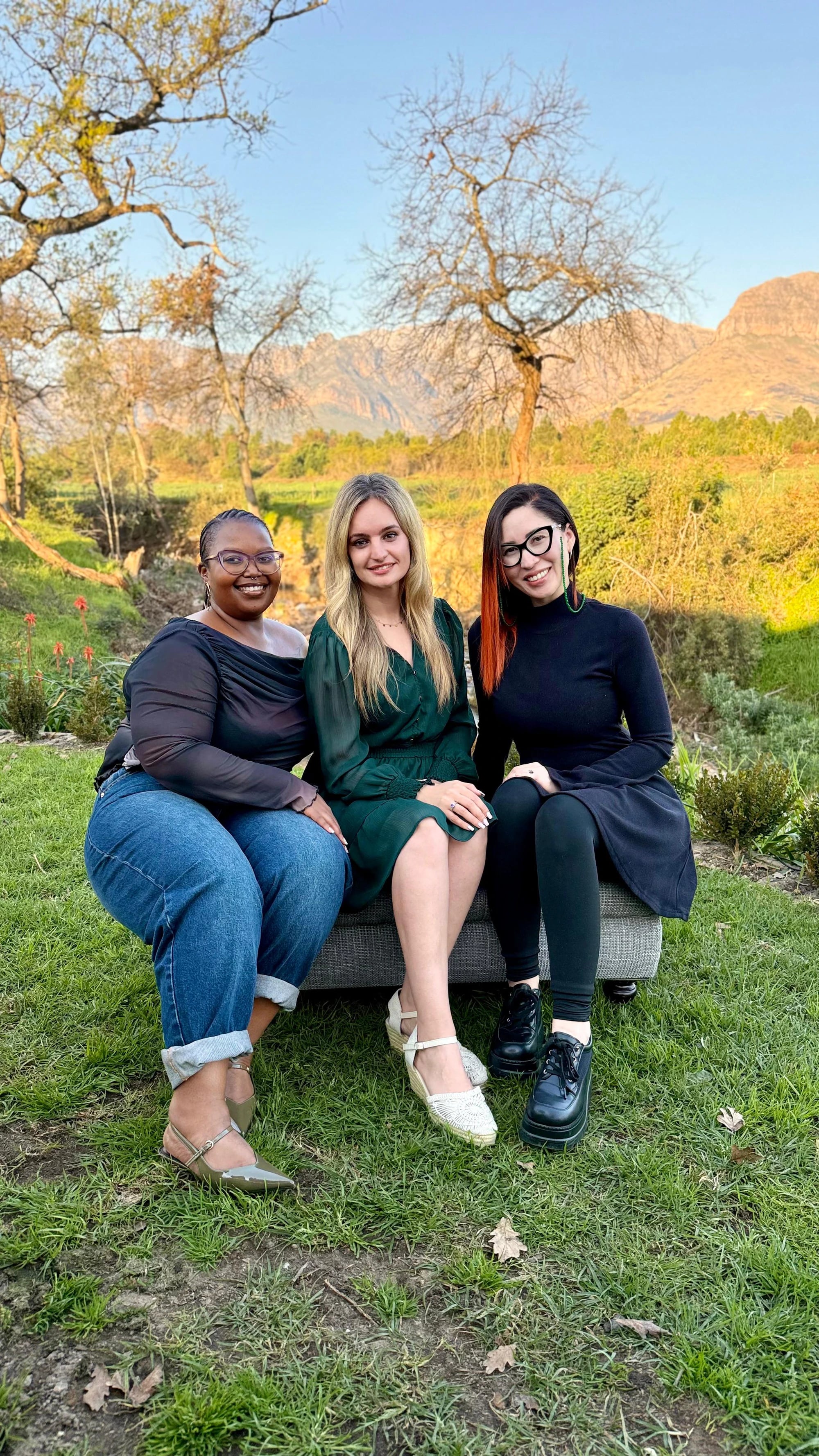 Sihle Dlakavu, Michelle Smit and Kryska Marquard of Smit Psychology Group
